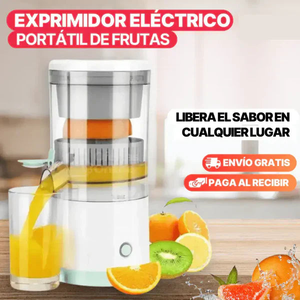 EXPRIMIDOR ELÉCTRICO DE FRUTAS INALÁMBRICO Y RECARGABLE + Envio Gratis