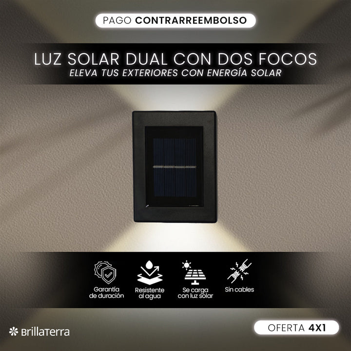 LumiDuo - Luz Solar con Efecto Dual