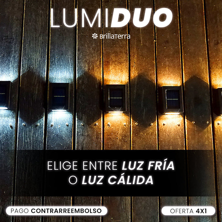 LumiDuo - Luz Solar con Efecto Dual