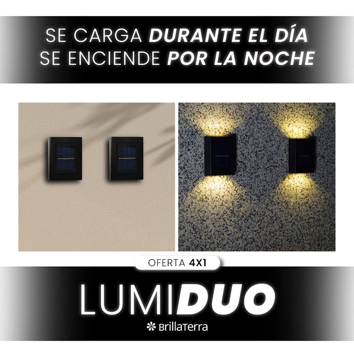 LumiDuo - Luz Solar con Efecto Dual