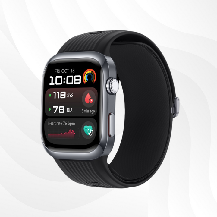 GLUCOWATCH - RELOJ INTELIGENTE MEDIDOR DE GLUCOSA EN SANGRE + PELÍCULA DE VIDRIO PROTECTORA (GRATIS)