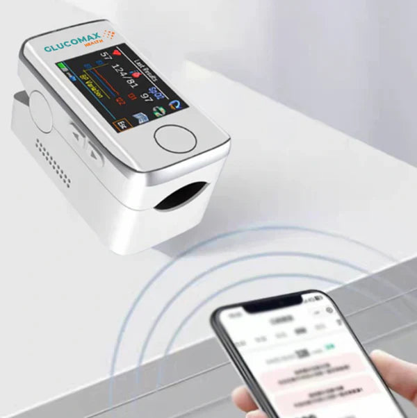 Glucómetro Láser No Invasivo GlucoMax [99.9% DE PRECISIÓN]