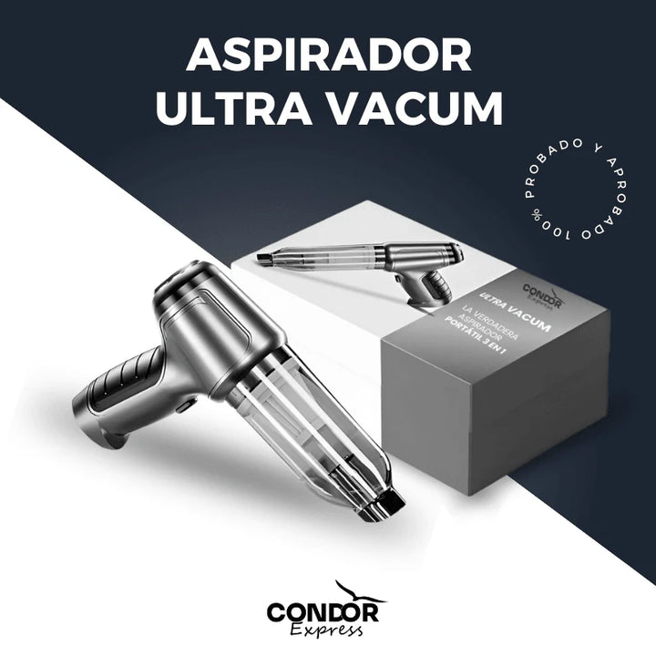 Aspiradora y Sopladora Portátil Condino© - 3 en 1 Inalámbrica (3 Boquillas EXTRAS)