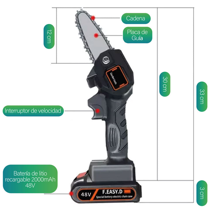 ULTIMAS 12 UNIDADES | Motosierra Electrica SERRUX®