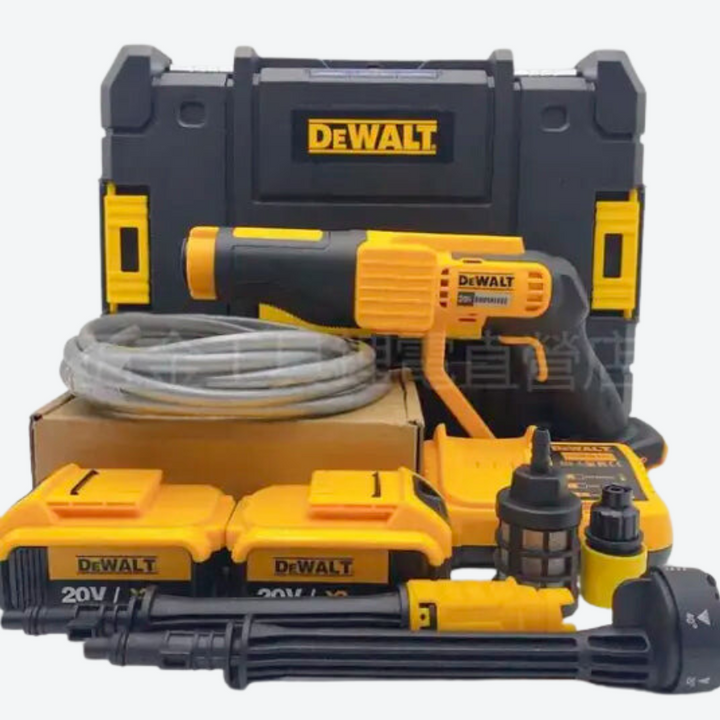 KIT DEWALT ORIGINAL: HIDROLAVADORA PORTATIL + KIT ACCESORIOS  + 2 BATERIAS DE REGALLO 48V - ENVIO GRÁTIS 24HR MRW