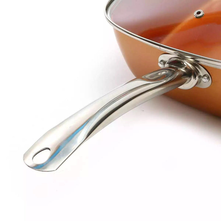 SARTÉN CUADRADA ANTIADHERENTE DE COBRE